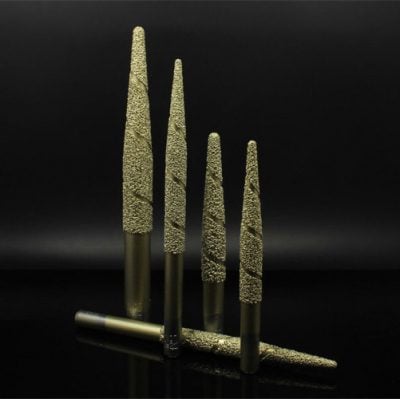 8. Smelting Diamond Round3D Carving Cutter Shank Diameter 10 16mm Cutting Length 60 150mm