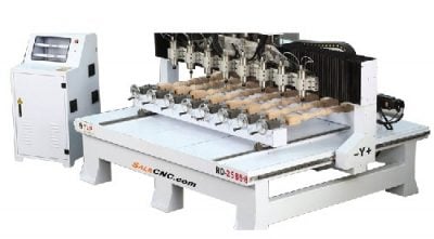 CNC Router Milling ZX 8 heads
