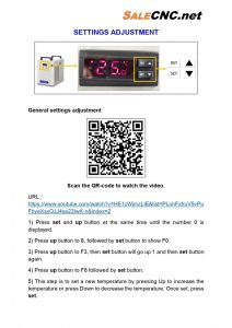 manual CHILLER WATER COOLING model JL 5000 5200 page 0012