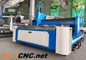 CNC Fiber Laser รุ่น 1530-3000W ไฟเบอร์เลเซอร์ 42 CNC Fiber Laser รุ่น FB 16 1530 1000W 2000W 1