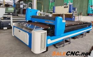 CNC Fiber Laser รุ่น 1530-3000W ไฟเบอร์เลเซอร์ 44 CNC Fiber Laser รุ่น FB 16 1530 1000W 2000W 10