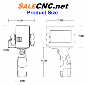 Handheld inkjet printer 3