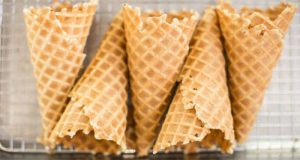 ice cream waffle cones