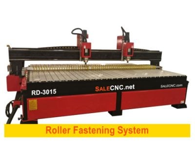cnc router milling 2 head