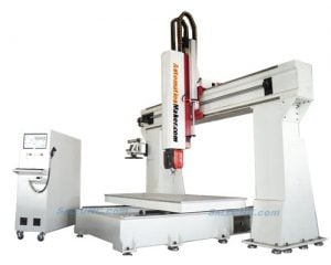 CNC 5 แกน Router Milling 500x400