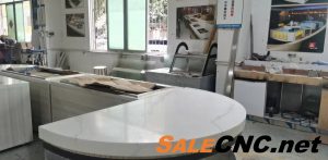 ผลงานของเครื่องใบเลื่อยตัดหิน CNC SAW 1