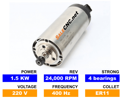 High Speed Spindle Air 1.5kw