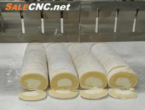 ตัดเค้กโรลด้วยเครื่องตัดเค้ก เนื้อไม่บุบ ผิวเรียบเนียน Cake Cutting Ultrasonic Machine 3