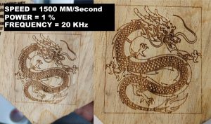 เลเซอร์แกะสลัก ซีโอทู CNC Engraving CO2 30W ไม้