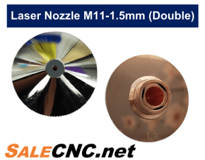 Laser Nozzle M11 1.5mm Double