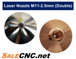 Laser Nozzle M11 2.5mm Double