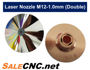 Laser Nozzle M12 1.0mm Double