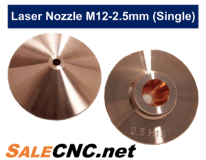Laser Nozzle M12 2.5mm Single