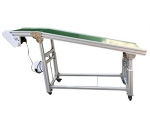 สายพานลำเลียง สายพานเลื่อย Conveyor Belt แบบ PVC ปรับระดับได้ 500x400 1