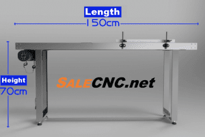 สายพานลำเลียง สายพานเลื่อย Conveyor Belt แบบ PVC ปรับระดับไม่ได้ 2