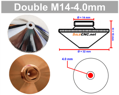 Double M14 4.0mm