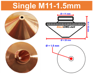 Single M11 1.5mm
