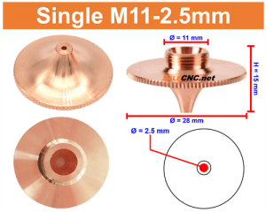 Single M11 2.5mm 1