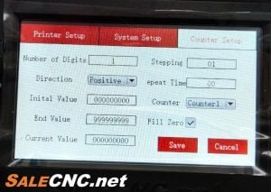 หน้าจอสัมผัส เครื่องพิมพ์วันที่ผลิต วันหมดอายุ Handheld inkjet printer 2