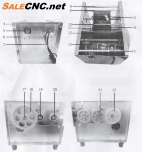 Automatic Meat Slicer Commercial เครื่องสไลด์อัตโนมัติ เครื่องสไลด์หมู เครื่องตัดเนื้อแบบตั้งโต๊ะ 2