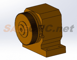 Cyliner Integrated Collet Chuck DAM 3D 1