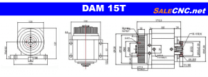 DAM 15T Cyliner Integrated Collet Chuck
