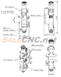 BM109 Laser Head Cutting Raytool 1
