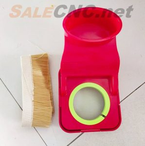  ฝาครอบกันฝุ่น แปรงครอบสปินเดิล แบบพลาสติก Brush Cleaning Spindle of CNC Router Machine แปรงทำความสะอาดสำหรับเครื่องเร้าเตอร์ มิลลิ่ง
