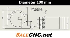 Clamp diameter 100mm