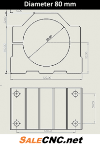 Clamp diameter 80mm