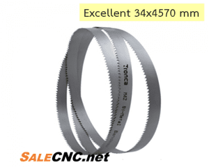 เลื่อนสายพานตัดเหล็ก Excellent 34x4570 mm