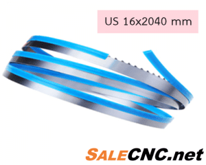 เลื่อยสายพานตัดน้ำแข็ง ตัดเนื้อสัตว์ US16x2040mm
