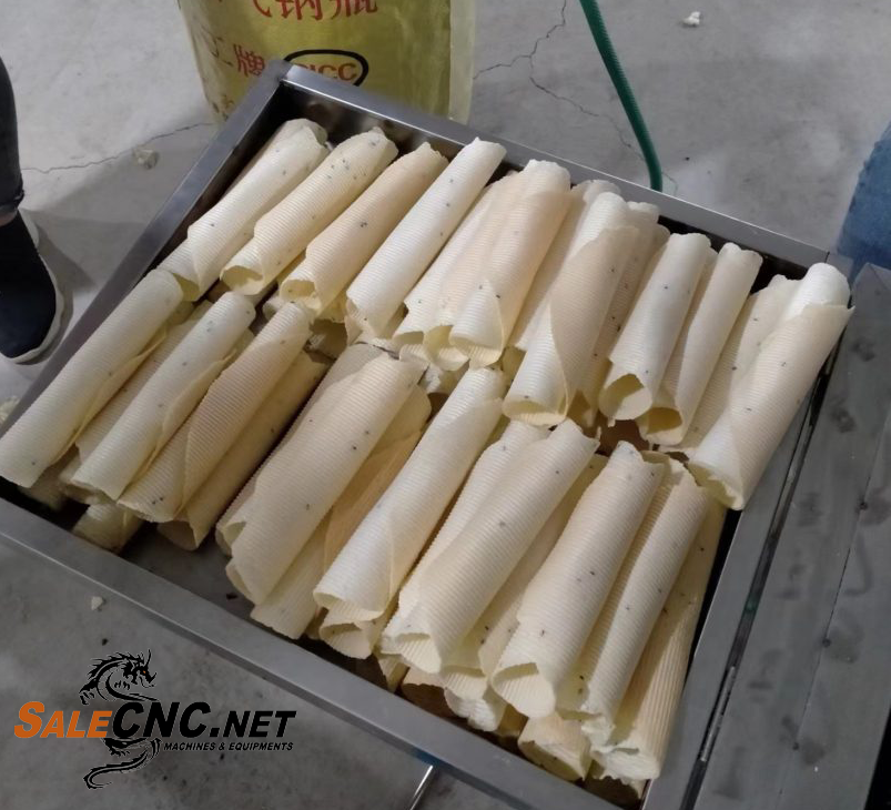 Egg Roll Making Machine เครื่องทำทองม้วน ระบบManual 8 หัว 5 ทองม้วน 3