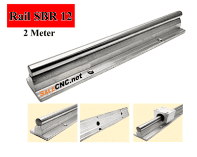 รางสไลด์ รางเลื่อน Linear Rail SBR12 per  2 Meter