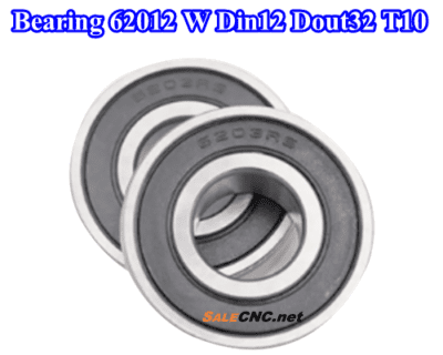SK_Bearing 62012 W Din12 Dout32 T10 Stainless 304- อะไหล่เครื่องเสียบไม้