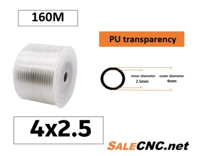 สายลม PU Tube  pu 4x2.5 160M Transperency