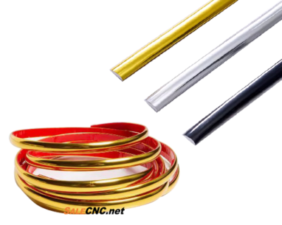 Beautiful gold Width 8mm Length 10M