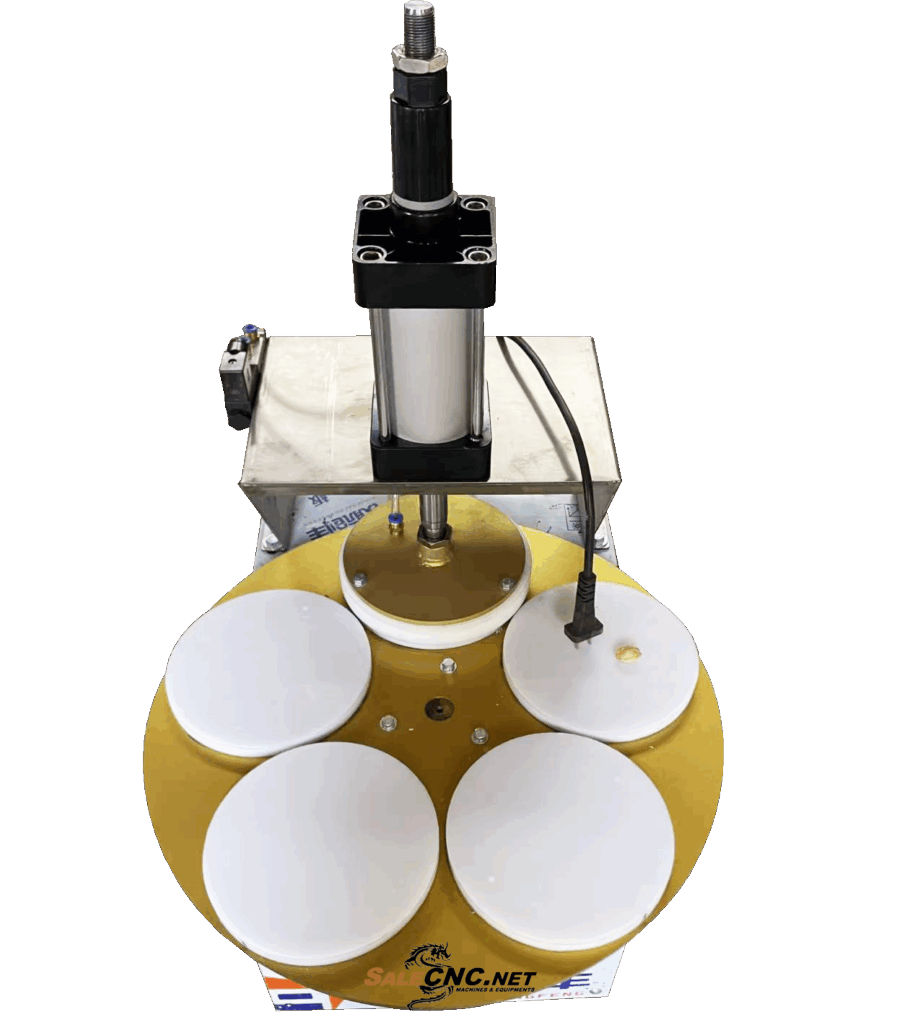 Stamping Machine / Banana press machine เครื่องปั้มลายขนมอัตโนมัติ / เครื่องทับกล้วย 4 2